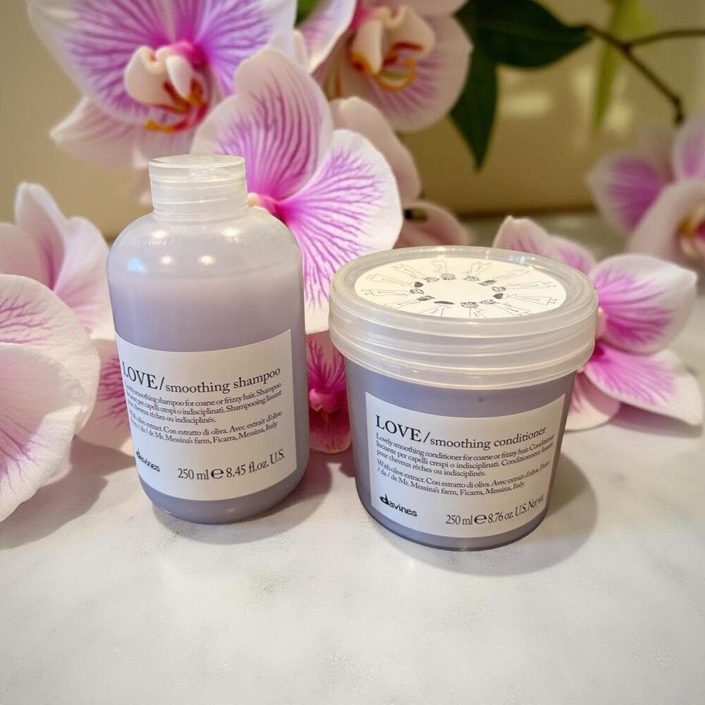 Davines Love Anti Frizz Coarse Set Shampoo Conditioner